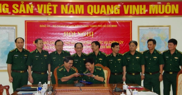 Bộ chỉ huy Bộ đội Biên phòng TP HCM có tân Chỉ huy trưởng và tân Chính ủy