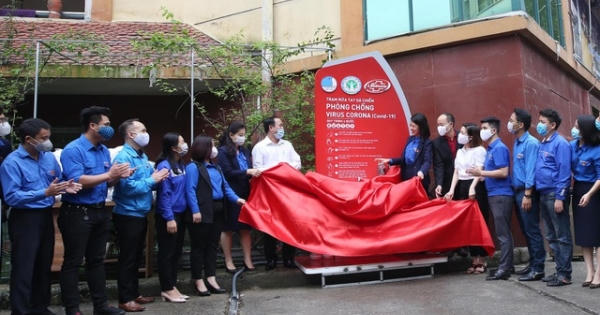 Thanh niên Hà Nội tích cực hỗ trợ khu cách ly, lắp 100 bồn rửa tay miễn phí Thanh niên Hà Nội tích cực hỗ trợ khu cách ly, lắp 100 bồn rửa tay miễn phí