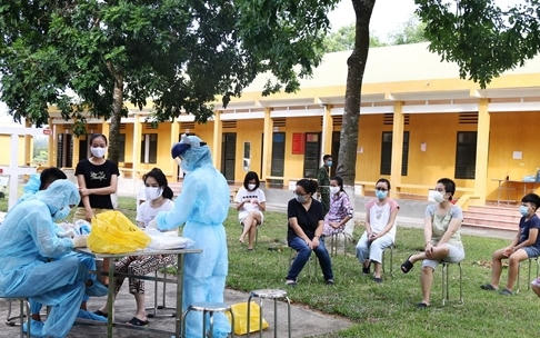 Điểm cách ly tại Thanh Hóa có thêm 14 ca mắc Covid-19 trở về từ nước ngoài