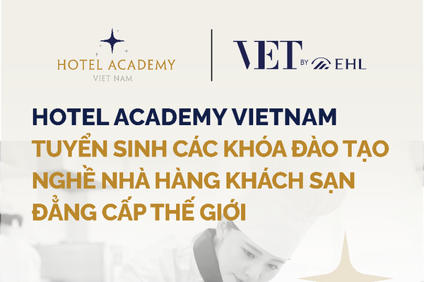 Hấp dẫn chương trình học bổng dành cho các bạn trẻ từ Hotel Academy Việt Nam
