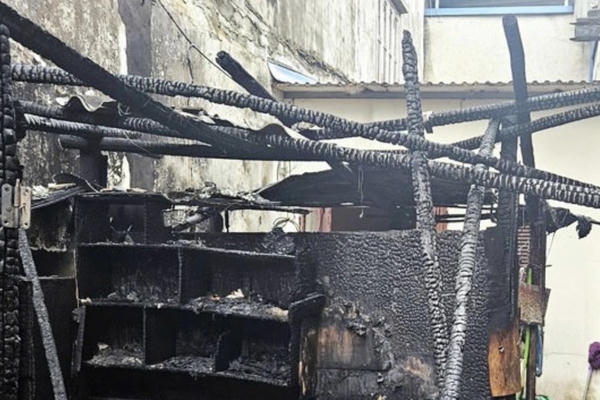 Cháy nhà ở Thái Nguyên khiến một người tử vong