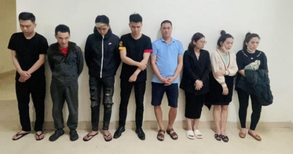 Nghệ An: Bắt nhóm đối tượng ‘bay lắc' trong khách sạn ở TP Vinh