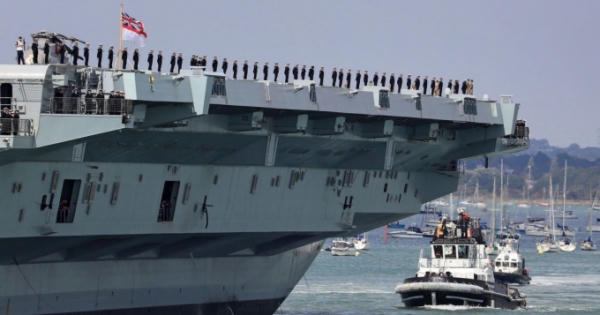 Trung Quốc nổi giận trước kế hoạch quân sự táo bạo của Anh ở Biển Đông