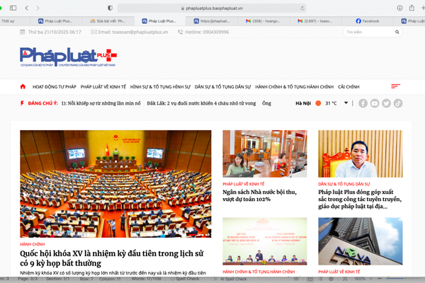 Hơn một thập kỷ – Hành trình tiên phong của Pháp luật Plus Hơn một thập kỷ – Hành trình tiên phong của Pháp luật Plus