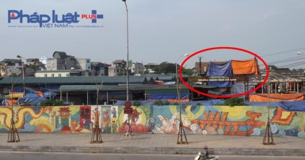 Vụ công trình "lạ" xây giữa chợ Long Biên: UBND phường Phúc Xá nhận khuyết điểm
