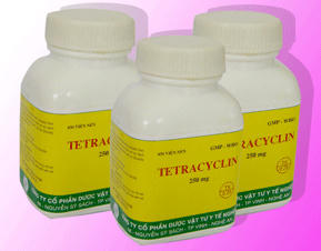 Mẫu Tetracyclin 250mg không đạt tiêu chuẩn chất lượng