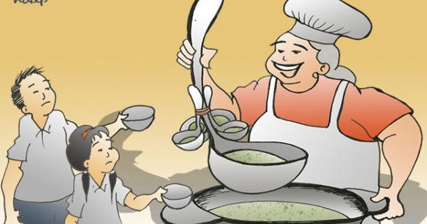 Bữa cơm bán trú “tủi hờn” qua cái nhìn trong cuộc Bữa cơm bán trú “tủi hờn” qua cái nhìn trong cuộc