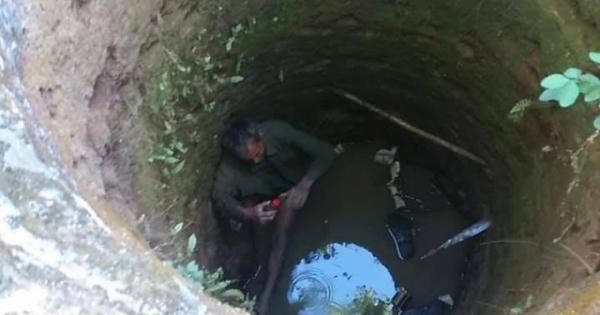 Tiếng kêu cứu của cụ ông dưới giếng hoang trong suốt 1 ngày đêm