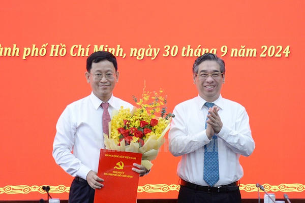 Phó Ban Nội chính Thành ủy TP HCM làm Phó Bí thư Thành ủy Thủ Đức