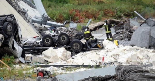 Vụ sập cầu cạn tại Italy: Thủ tướng Conte ban bố tình trạng khẩn cấp