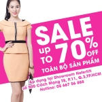 Thời trang Nefertiti áp dụng chương trình khuyến mãi SALE upto 70%