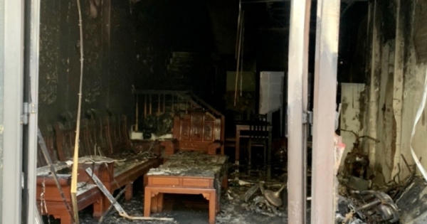 Hải Phòng: Kịp thời cứu 5 người thoát nạn khỏi đám cháy lúc rạng sáng