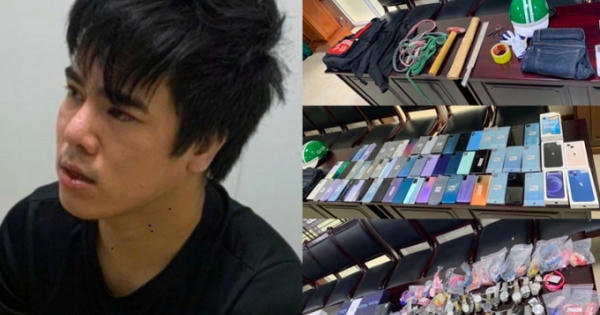 Đề nghị truy tố kẻ đột nhập siêu thị Điện máy Xanh ở Hà Nội "khoắng" 77 chiếc điện thoại