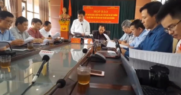 Họp báo về gian lận trong kết quả thi THPT 2018 tại Hà Giang: "Nếu nghiêm trọng thì phải khởi tố hình sự"