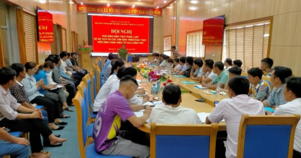 Mường Tè (Lai Châu): Thực hiện tốt công tác phổ biến giáo dục pháp luật