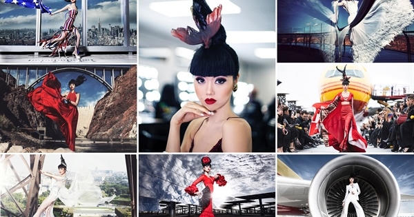 Siêu mẫu nổi tiếng thế giới Jessica Minh Anh quảng bá điểm đến Việt Nam