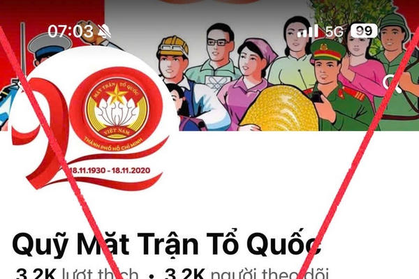 Cảnh báo việc mạo danh Ủy ban Trung ương Mặt trận Tổ quốc Việt Nam để huy động ủng hộ