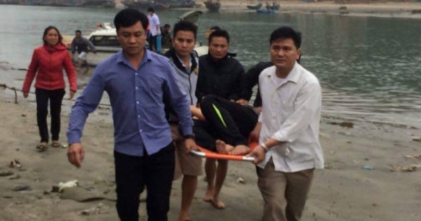 Máy tời đứt dây trên biển, 4 ngư dân thương vong