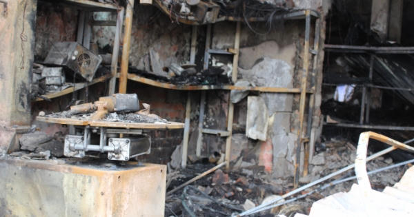 Hiện trường kinh hoàng vụ hỏa hoạn khiến 2 ông cháu tử vong tại Hà Tĩnh