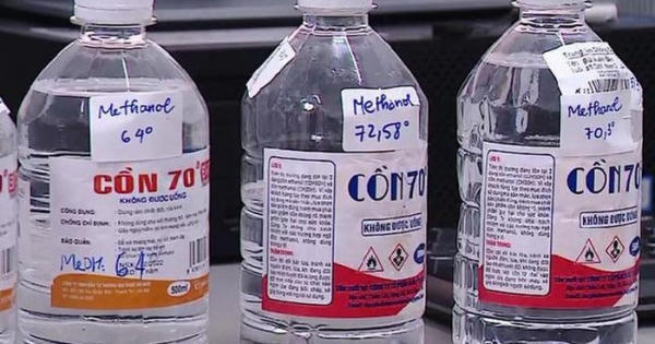 Nhà thuốc bán lẻ không được bán nước sát khuẩn chứa cồn công nghiệp