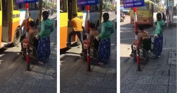 Phẫn nộ với tài xế xe buýt từ chối chở người khuyết tật