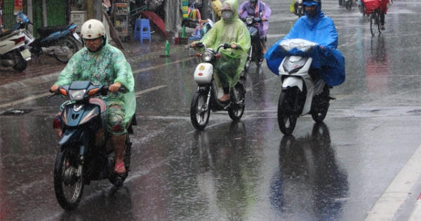 Dịp nghỉ lễ 2/9, cả nước có mưa giông