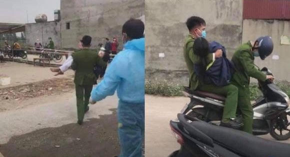 Hải Dương: Nữ cán bộ y tế "kiệt sức" trong khu vực cách ly