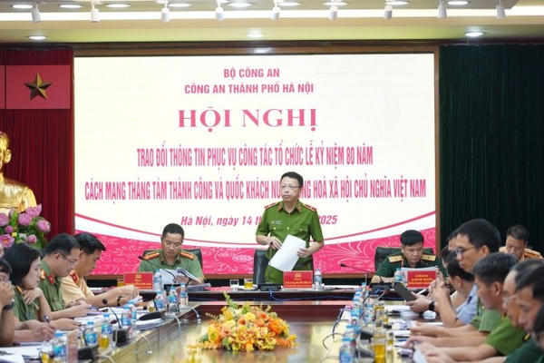 Công an Hà Nội siết chặt an ninh, an toàn phục vụ đại lễ A80 Công an Hà Nội siết chặt an ninh, an toàn phục vụ đại lễ A80