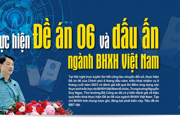 Thực hiện Đề án 06 và dấu ấn ngành BHXH Việt Nam
