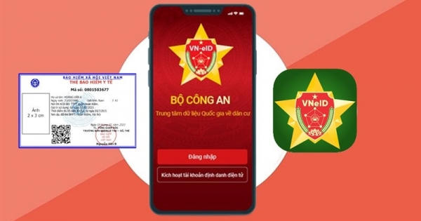 Sử dụng thẻ Căn cước công dân gắn chíp, ứng dụng VNeID thay thế thẻ BHYT giấy