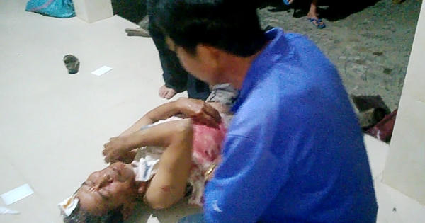 Cản 'cát tặc', người dân bị đuổi chém trọng thương Cản 'cát tặc', người dân bị đuổi chém trọng thương