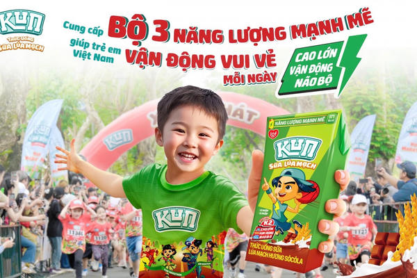 Kun Sữa Lúa Mạch: Giải pháp dinh dưỡng với bộ 3 năng lượng mạnh mẽ - cao lớn, vận động, não bộ