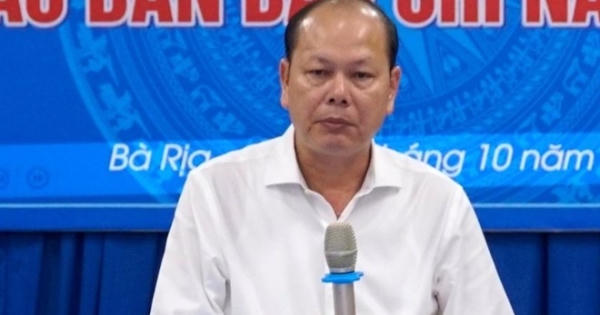 Đình chỉ vụ án đối với Giám đốc Sở Tài nguyên và Môi trường Bà Rịa - Vũng Tàu