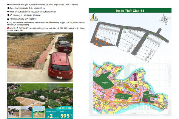 Rà soát, xử lý các hành vi tự ý phân lô bán nền trái pháp luật ở TX Quế Võ