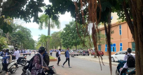 Hải Phòng: Nam sinh viên rơi từ tầng 8 giảng đường xuống đất thiệt mạng