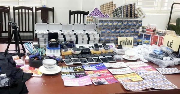 Triệt phá ổ nhóm cung cấp thiết bị cờ bạc bịp, thu giữ số lượng "khủng"