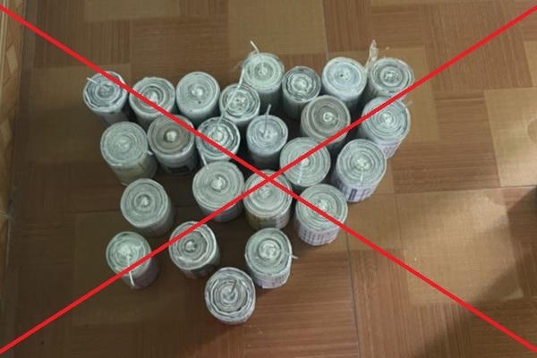 Cảnh báo nguy cơ từ pháo nổ tự chế dịp Tết Nguyên đán Ất Tỵ 2025 Cảnh báo nguy cơ từ pháo nổ tự chế dịp Tết Nguyên đán Ất Tỵ 2025