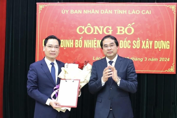Bí thư huyện ủy Văn Bàn được bầu giữ chức Giám đốc Sở Xây dựng tỉnh Lào Cai