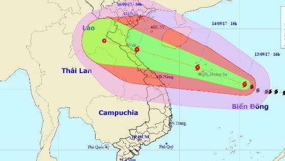 Bão số 10: Lần đầu tiên Việt Nam đưa mức cảnh báo cấp độ 4