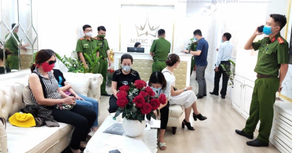 Viện Thẩm mỹ Medic Skin hoạt động khi không có giấy phép, bị xử phạt ngay