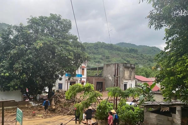 Mưa lớn, lũ quét gây thương vong về người ở Bắc Kạn