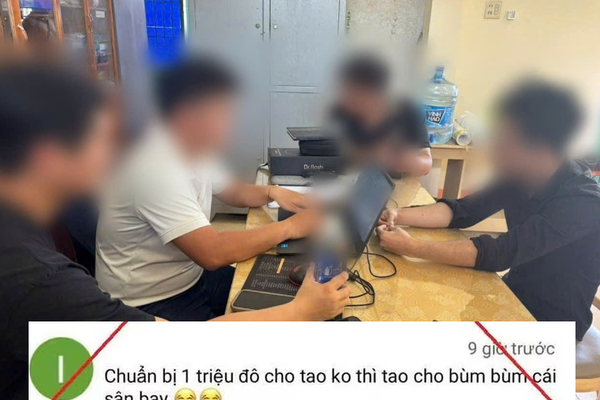 Công an lam việc với thanh niên đe dọa an ninh sân bay Quốc tế Long Thành trên không gian mạng Công an lam việc với thanh niên đe dọa an ninh sân bay Quốc tế Long Thành trên không gian mạng