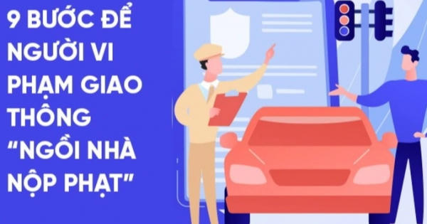 9 bước để người vi phạm giao thông "ngồi nhà nộp phạt" 9 bước để người vi phạm giao thông "ngồi nhà nộp phạt"