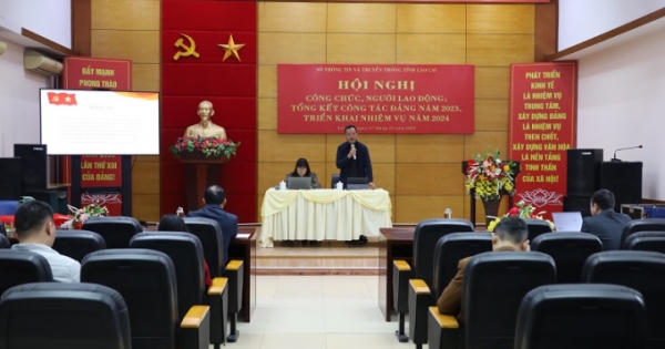 Ngành thông tin và truyền thông Lào Cai với nhiều “dấu ấn số” trong năm 2023 Ngành thông tin và truyền thông Lào Cai với nhiều “dấu ấn số” trong năm 2023