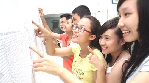 Thi THPT quốc gia 2016: Các cụm thi tự công bố điểm Thi THPT quốc gia 2016: Các cụm thi tự công bố điểm