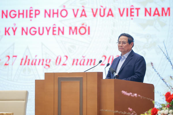Thủ tướng làm việc với các doanh nghiệp nhỏ và vừa nhằm bứt phá trong kỷ nguyên mới Thủ tướng làm việc với các doanh nghiệp nhỏ và vừa nhằm bứt phá trong kỷ nguyên mới