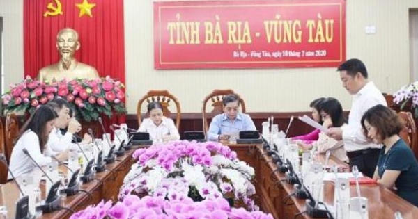 Bà Rịa - Vũng Tàu: Tiếp và làm việc với Đoàn công tác của Đảng đoàn Liên hiệp các Tổ chức Hữu nghị Việt Nam Bà Rịa - Vũng Tàu: Tiếp và làm việc với Đoàn công tác của Đảng đoàn Liên hiệp các Tổ chức Hữu nghị Việt Nam