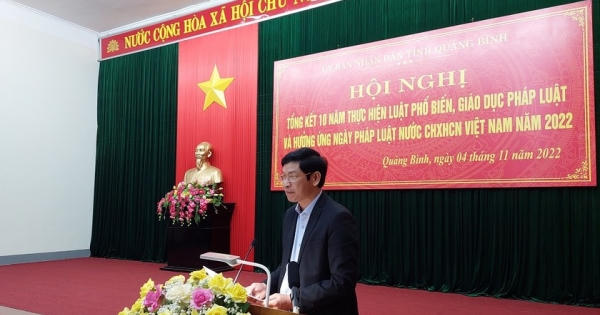 Quảng Bình: Triển khai công tác phổ biến giáo dục pháp luật có trọng tâm, trọng điểm
