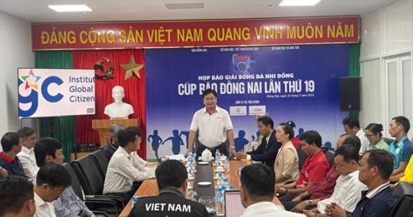 Sắp khởi tranh Giải bóng đá nhi đồng - Cúp Báo Đồng Nai lần 19