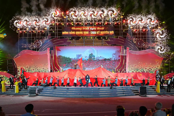 Hải Phòng rực rỡ đêm nghệ thuật chào mừng thành công Đại hội Đảng bộ I